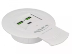 Laadija DeLOCK 64065 mobiilseadme laadija Nutitelefon Valge