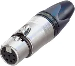 Neutrik XLR-pistikupesa, sirge, kontaktide arv: 7, h&otilde;bedane NC7FXX 1 tk (NC7FXX)