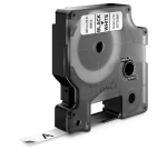 Label Tape DYMO D1 Standard Must on Valge 9mm