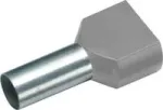 Cimco 187741 kaksikotsak 4 mm&sup2; osaliselt isoleeritud hall 100 tk (187741)