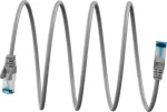 Goobay &uuml;lipaindlik CAT 6A patch-kaabel S/FTP (PiMF), hall (79345)