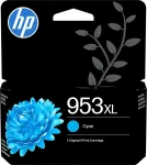 HP 953XL High Yield Cyan Original Ink Cartridge (F6U16AE)