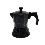 Maestro Granite MR-1667-3 Moka Pot Coffee Maker 150ml 3 Cups Grey