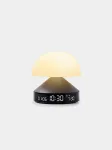 Lexon Mina Sunrise Alarm Clock with Lamp, Gun Metal / Dark Grey, LR153MX