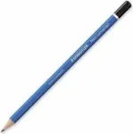STAEDTLER Mars Lumograph Grafiitpliiats 2B - 2 mm s&uuml;damik - 8 mm korpus - Kuusnurkne - Sinine