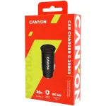 Canyon C-20B03 juhtmeta optiline hiir, must, 800/1200/1600 DPI, USB nano vastuv&otilde;tja