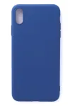 Evelatus Apple iPhone X/Xs Nano Silicone Case Soft Touch TPU Dark Blue
