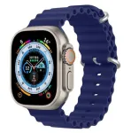 Dux Ducis Silicone Sport Band for Apple Watch 45/44/42mm - Navy Blue
