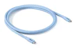 CLUB3D USB C kaabel sinine, 2 m, USB C, USB C, USB4 Gen 2x2, 20 Gbit/s, sinine