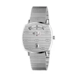 GUCCI Grip naiste kell YA157401 35mm kuldne PVD roostevaba teras kvarts