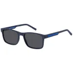 TOMMY HILFIGER TH-2089-S-FLL Meeste P&auml;ikeseprillid - Must Atsetaatraam Hallide Pol&uuml;karbonaat L&auml;&auml;tsedega - 56/19/145 mm
