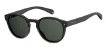 POLAROID Unisex PLD6042S807M9 P&auml;ikeseprillid - Nelinurkne t&auml;israamiga plastikraam polariseeritud hallide l&auml;&auml;tsedega - UV400 kaitse - 49 mm l&auml;&auml;tse laius