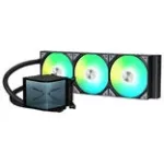 TRYX PANORAMA 360 ARGB AiO vesijahutus, 3D AMOLED-ekraan, 360 mm, must