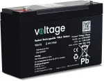 VOLTAGE AGM Aku 6V 12Ah VE6-12 (6-9 aastat eluiga)