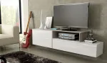 Cama TV-kapp SIGMA 3 180 valge/valge l&auml;ikiv + sonoma tamm