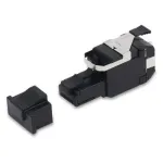 Belden RVAFPUBK-B24 REVConnect 10GX UTP v&auml;litermineeritav RJ45 pistik, kategooria 6A, must