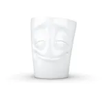 FIFTYEIGHT PRODUCTS T018301 Amused valge k&auml;epidemega kruus 350 ml