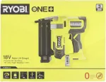 Ryobi 5133005136 R18GN18-0 ONE+ 18 V 18G akutoitel naelap&uuml;stol, ilma akuta ja laadijata