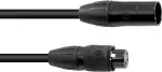 EUROLITE SEC-1 IP65 3-pin DMX-kaabel 3m must veekindel