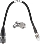 ALAN ELEKTRONIK adapterkaabel Albrecht AE 6834 CB-jaamale, 1,5 m, 12V DC, paljad juhtmeotsad