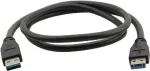 Kramer C-USB3/AA-3 USB 3.0 kaabel, Type-A isane - Type-A isane, 0,9 m, sinine 96-0230003