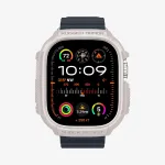 Spigen Rugged Armor &uuml;mbris Apple Watch Ultra 1/2/3 (49mm) jaoks - Dune Beež