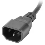Lanberg toitejaotusseade (PDU) 19 inch 1U 10A 2m 5x Schuko pistikupesa must C14
