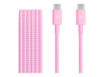 Apple USB-C&ndash;USB-C p&otilde;imitud kaabel, 1,5 m, roosa