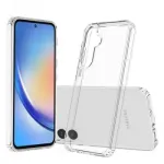 Screenor Bumper 25612 &uuml;mbris Samsung Galaxy A35 5G jaoks, l&auml;bipaistev