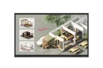 LG CreateBoard Standard interaktiivne tahvel 2.18 m (86 tolli) 3840 x 2160 pikslit puuteekraaniga must