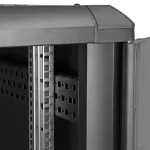 StarTech.com 4-Post 22U Server Rack Cabinet, Lockable 19 inch Data Rack Cabinet for Computer / AV / IT Equipment, Office / Home v&otilde;rk Rack with Casters & Adjustable Mounting Rails