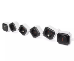 Pikendusjuhe Digitus paindlik 4-pistikuga ja 2 USB-pordi ja l&uuml;litiga