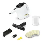 K&auml;rcher SC 1 Silindriline aurupuhasti 1200 W Must, Valge