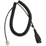 Kaabel Jabra LINK Siemens Openstage pistik QD RJ-45-le, 0,5 m (keerd 2 m), must