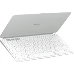 Logitech Keys-To-Go 2 920-013005 juhtmeta klaviatuur iPadile, sisseehitatud kaas, QWERTZ (saksa), helehall