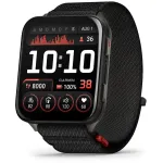 Nutikell GARMIN Venu X1 &mdash; 2-tolline AMOLED, GPS/GLONASS/Galileo, 5 ATM, 11-p&auml;evane aku, must silikoonrihm