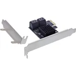 InLine SATA 6Gb/s kontroller 4 SATA pordiga PCI-Express 2.0
