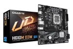 Emaplaat GIGABYTE H610M D3W LGA1700 12.&ndash;14. p&otilde;lvkonna Inteli protsessoritele, 5+1+1 VRM, DDR5 kuni 5600 MHz, 128 GB, PCIe 3.0 M.2, 1GbE, USB 3.2 Gen1