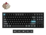 Mehaaniline 80% QWERTY klaviatuur Keychron Q3 Ultra 8K &mdash; Bluetooth ja juhtmega, RGB-taustvalgustus, must