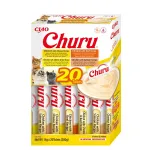 Kassimaiused INABA Churu Variety Box &mdash; kana ja veiseliha, 20 x 14 g tuubi