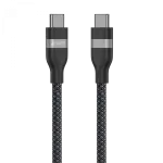 USB-C &mdash; USB-C kaabel Anker A82E2 &mdash; 0,9 m, USB-C USB-C-le, must