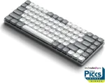 Satechi SM1 &otilde;huke Mechanical Back Backlit BT klaviatuur, saksa paigutus, hele - Klaviatuur (ST-KSM1LT-DE)
