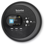 Kaasaskantav CD-m&auml;ngija TechniSat DIGITRADIO CD 2GO BT Must MP3 DAB+ FM