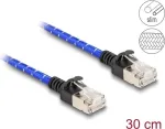 V&otilde;rgukaabel DeLOCK RJ45 Cat.6A 0.3m Sinine