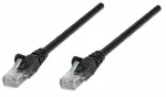Intellinet v&otilde;rgukaabel, Cat5e, 10 m, must, CCA, U/UTP, PVC, RJ45, kullatud kontaktid, t&otilde;mbekaitsmega, kaitstud, eluaegne garantii