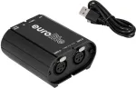 DMX-liides EUROLITE USB/LAN-DMX 2x512ch (mudel 51860117) &mdash; USB- ja Ethernet-&uuml;hendus valgustuse juhtimiseks