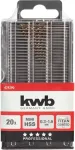 Puuriotsakute komplekt KWB 424290 20 tk