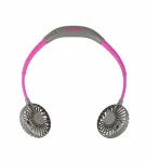 Unold Kaelaventilaator Breezy Antratsiit, Antratsiit, Lilla, 2 ventilaator(it), 8 h, Kaelaventilaator, Valge, 1 tk