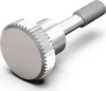 SCHROFF COLLAR SCR. KNURL. M2.5X12.3 (100) - Rack-Accessory (21101749)