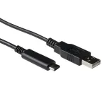 USB 2.0 &uuml;henduskaabel C isane - A-pistik 1,00 m ACT SB0014